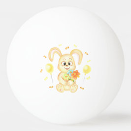 Bolinha De Ping Pong Coelhinho bonito para um bom humor