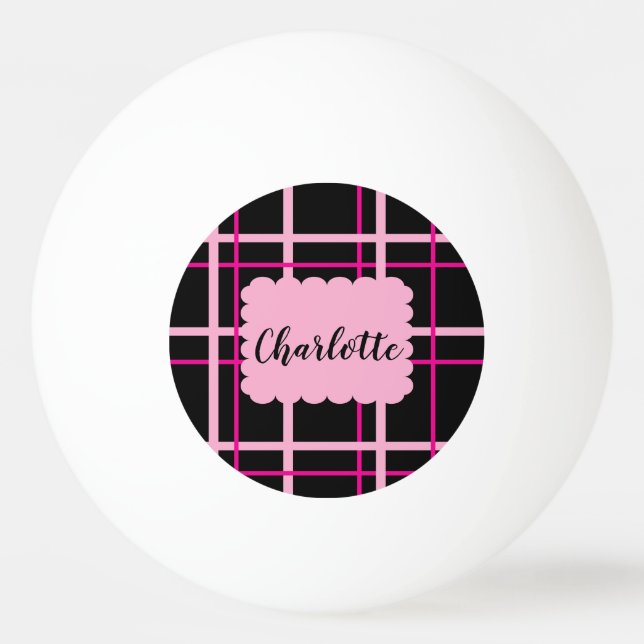 Bolinha De Ping Pong Cool Striped Pattern (Frente)