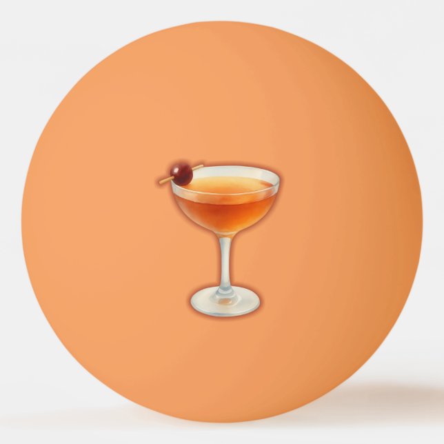 Bolinha De Ping Pong Coquetel Manhattan (Frente)
