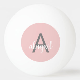 Bolinha De Ping Pong Cor-de-rosa com microfone Adicionar seu próprio n