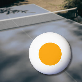Bolinha De Ping Pong Cor Sólida Neon Orange | Clássico