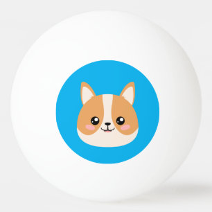 Bolinha De Ping Pong Corgi