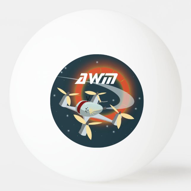 Bolinha De Ping Pong Corrida de Drone (Frente)