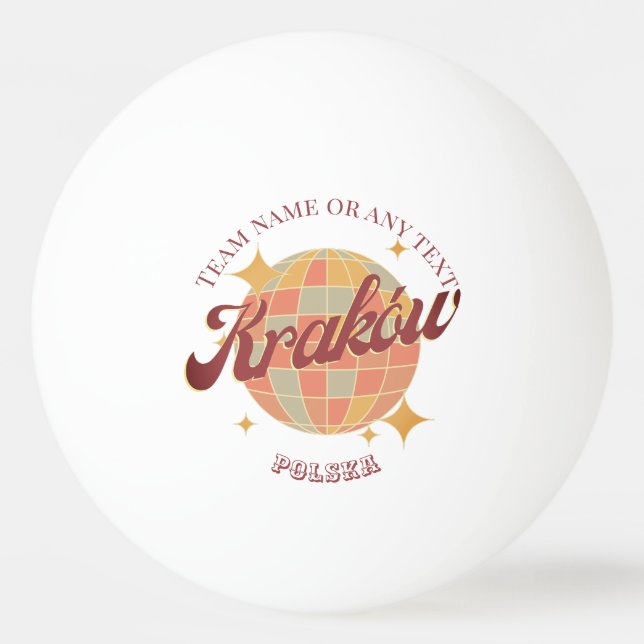 Bolinha De Ping Pong Cracóvia Cracóvia mesa (Frente)
