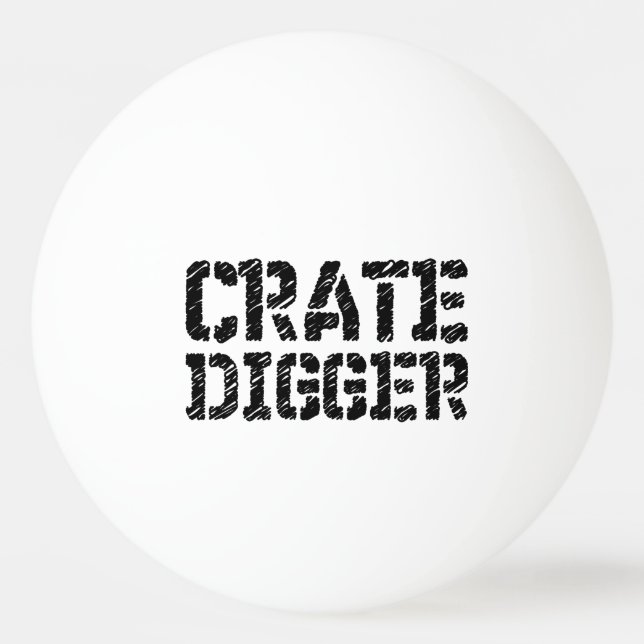 Bolinha De Ping Pong Crate Digger (Frente)