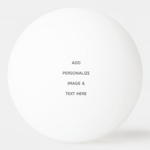 Bolinha De Ping Pong Crie o seu próprio branco