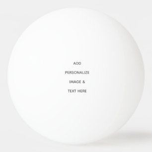 Bolinha De Ping Pong Crie o seu próprio branco