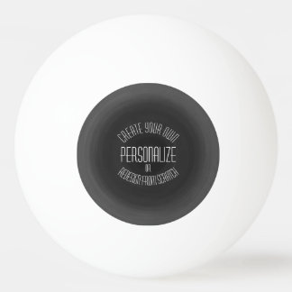 Bolinha De Ping Pong Crie seu próprio design - personalizado