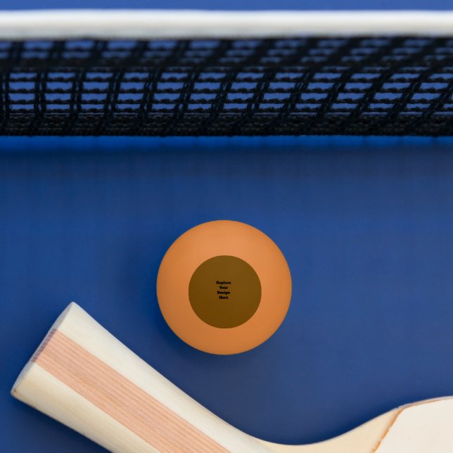 Bolinha De Ping Pong Crie seu próprio marrom (Mesa)