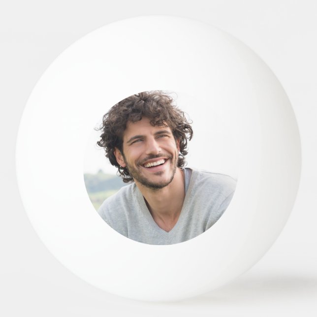 Bolinha De Ping Pong Crie sua própria foto personalizada (Frente)