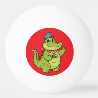 Bolinha De Ping Pong crocodilo