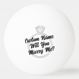Bolinha De Ping Pong Custom Ping Pong Ball Proposal Engagement Gift