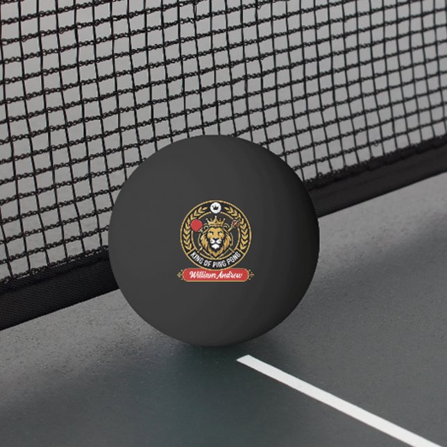 Bolinha De Ping Pong Customized Modern king Of Ping Pong Name (Modern custom ping pong king name ping pong ball)