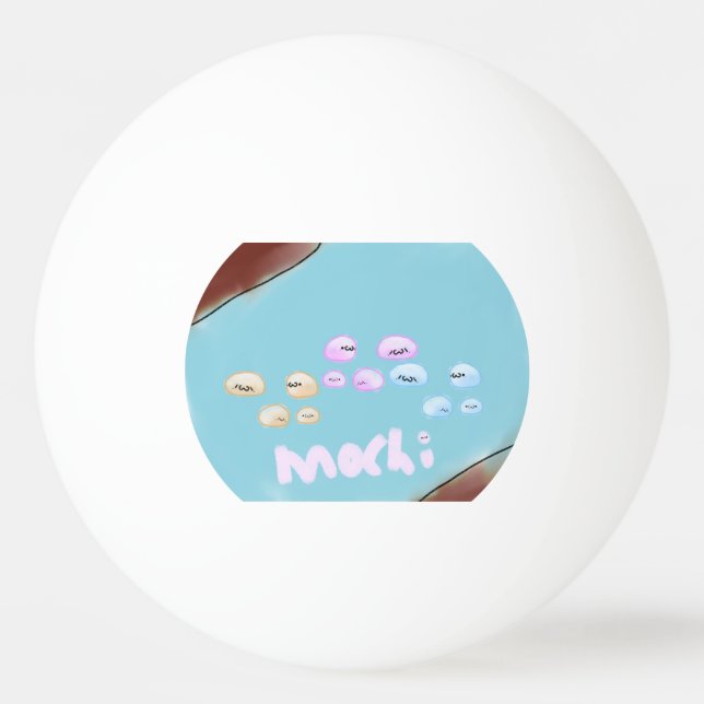 Bolinha De Ping Pong Cute Mochi (Frente)