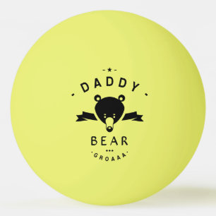 Bolinha De Ping Pong Daddy bear