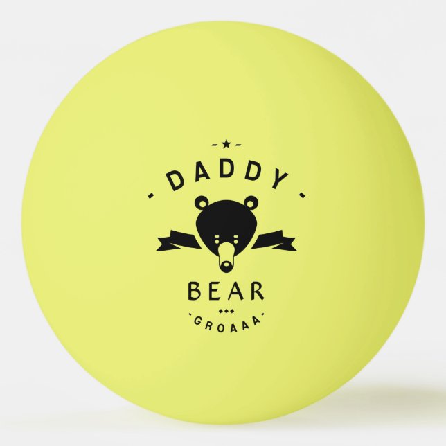 Bolinha De Ping Pong Daddy bear (Frente)