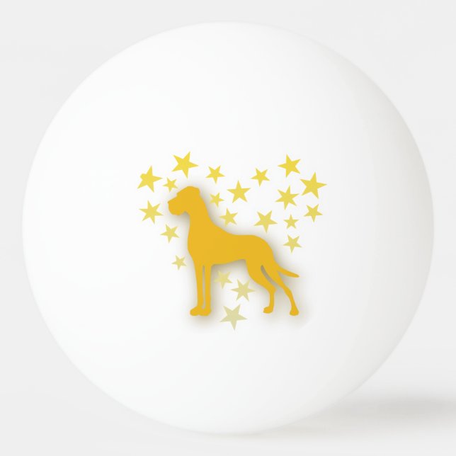 Bolinha De Ping Pong Dane Grande Starheart (Frente)