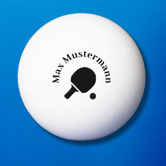 Bolinha De Ping Pong Dein Name Tischtennisball