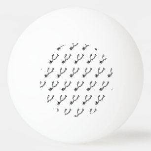 Bolinha De Ping Pong Dentes retos