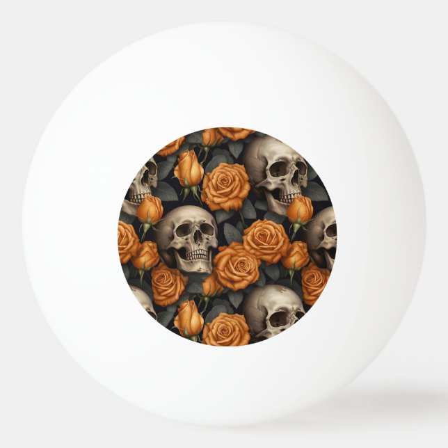 Bolinha De Ping Pong Design 11 da Série Rosa (Frente)