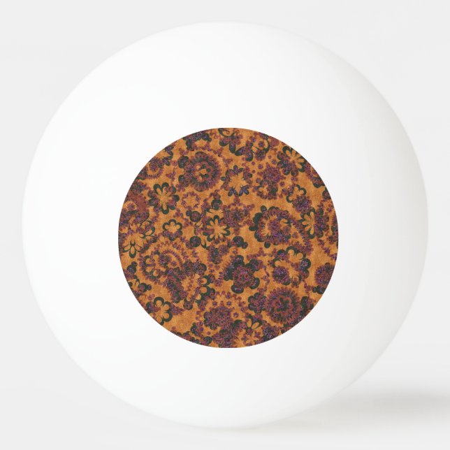 Bolinha De Ping Pong Design de padrões de  sem costura paisley de safen (Frente)