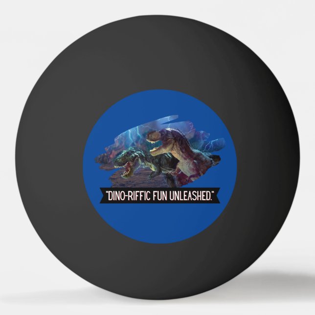 Bolinha De Ping Pong dino - excelente fungo (Frente)