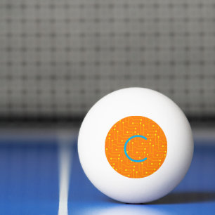 Bolinha De Ping Pong Diversão Inicial do Jogo Amarelo Laranja - Tecnolo