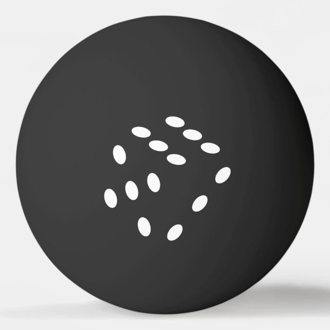 Bolinha De Ping Pong Dobbelsteen, dobbelstenen. Gokken, kansspel, geld (Frente)
