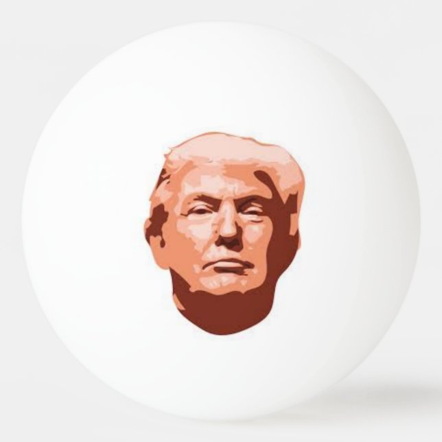 Bolinha De Ping Pong donald Trump me bateu! (Frente)