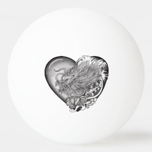 Bolinha De Ping Pong Dragão Heart