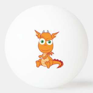 Bolinha De Ping Pong Dragão pernicioso que Smirking