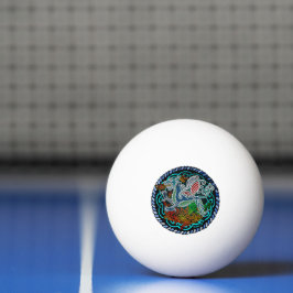 Bolinha De Ping Pong Dragon celtique