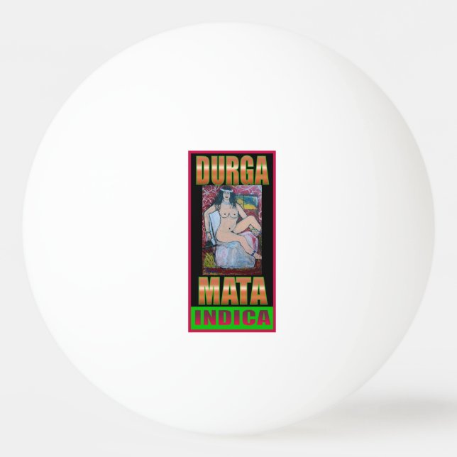 BOLINHA DE PING PONG DURGA MATA INDICA (Frente)