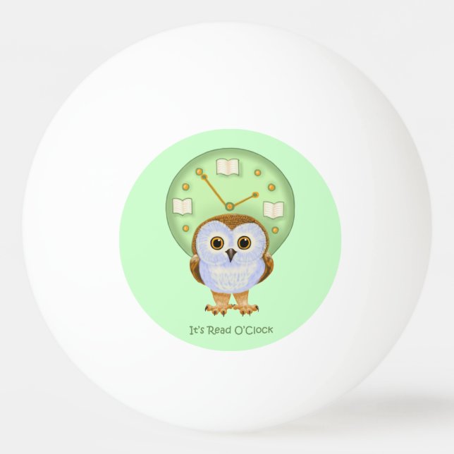 Bolinha De Ping Pong É hora lida (Verso)