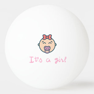 Bolinha De Ping Pong é uma menina!