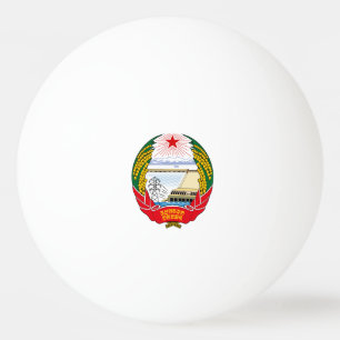 Bolinha De Ping Pong Emblema norte-coreano