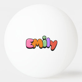 Bolinha De Ping Pong Emily