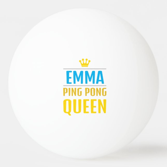 Bolinha De Ping Pong Emma (Frente)