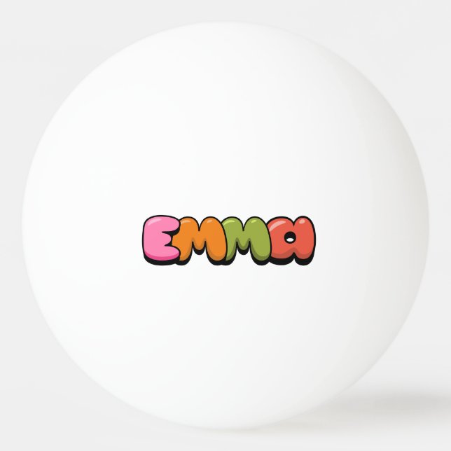 Bolinha De Ping Pong Emma (Frente)