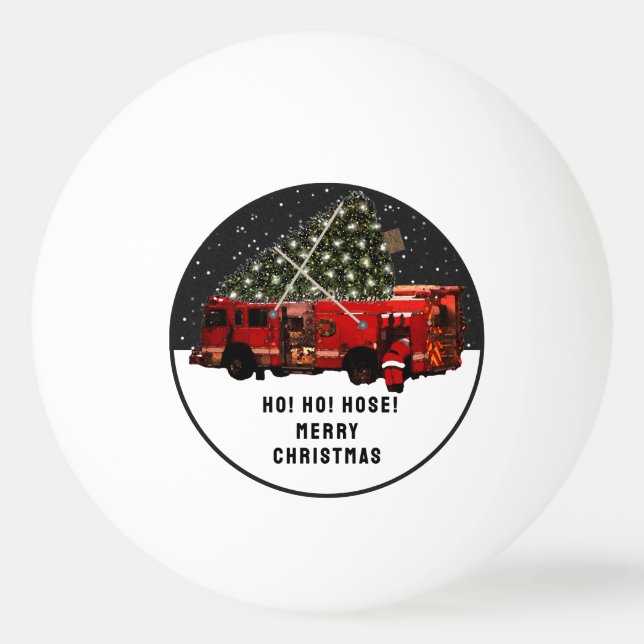 Bolinha De Ping Pong Enchimentos de Meia para Bombeiros (Frente)