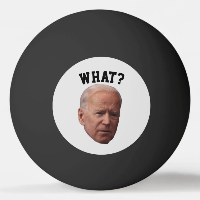 BOLINHA DE PING PONG ENGANAR JOE BIDEN PING BALLS (Frente)