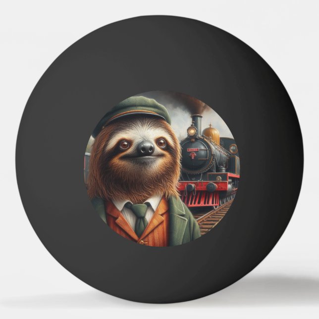 Bolinha De Ping Pong Engenheiro do comboio (Frente)