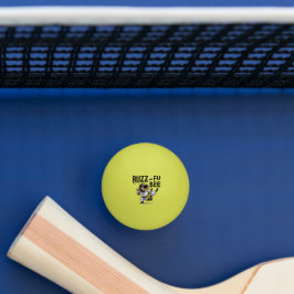 Bolinha De Ping Pong Engraçado Buzz-Fu Bee Artes Marciais