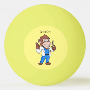 Bolinha De Ping Pong Engraçado orangotango macaco 
