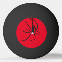 Bolinha De Ping Pong Engraçado Red Back Spider Kids