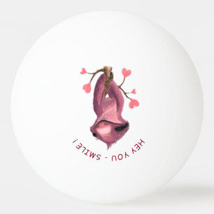 Bolinha De Ping Pong Engraçado Romântico Sloth Smile Ping Pong Ball