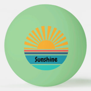 Bolinha De Ping Pong Engraçado Sunshine