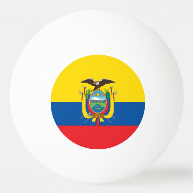 Bolinha De Ping Pong Equador (Frente)