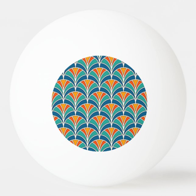 Bolinha De Ping Pong Escala de peixe: asiático tradicional (Frente)