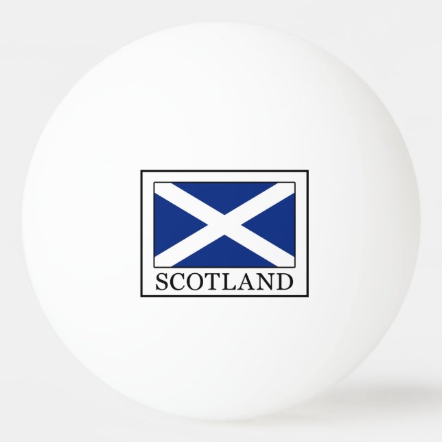 Bolinha De Ping Pong Escócia (Frente)